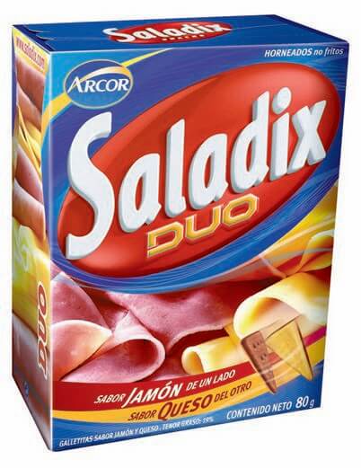 Snacks Saladix Duo 80 g