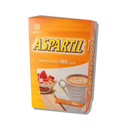 Edulcorante Aspartil 50 Bastones
