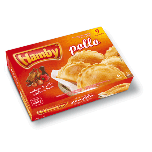 Empanadas Hamby De Pollo 9Un