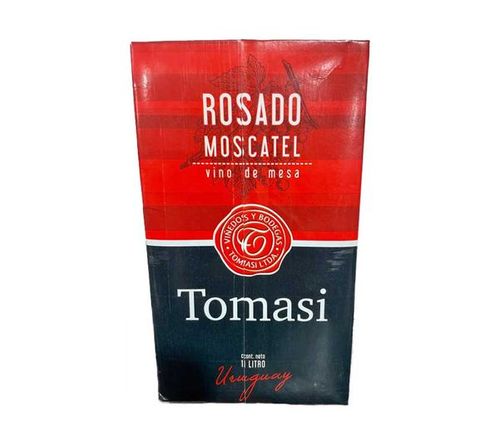 Vino Tomasi Moscatel Rosado Tetra 1Lt