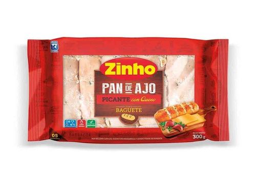 Pan De Ajo Zinho Picante 5Un Con Queso