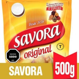 Mostaza Savora Original Doypack 500Gr