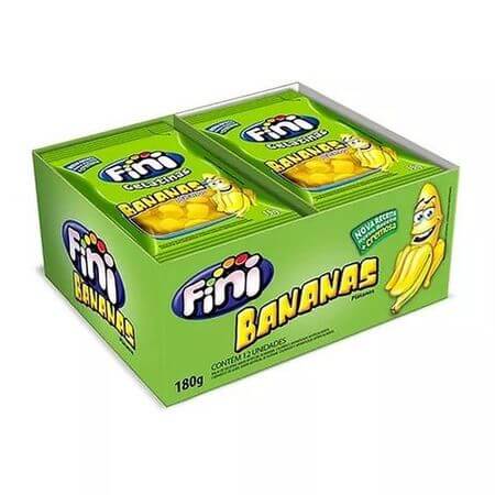 Gelatina Fini Bananas 15Gr