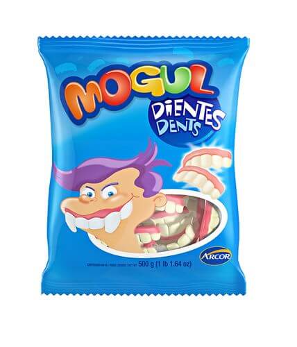 Gomas Mogul Dientes 500Gr