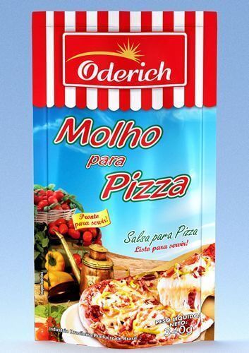 Salsa De Tomate Oderich Pizzera Doypack 340Gr