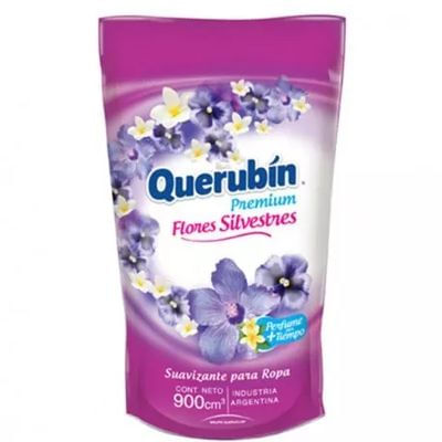 Suavizante Querubin Premium Flores Silvestres Doy Pack 900Cc