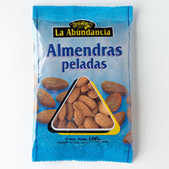 Almendras La Abundancia Peladas 100Gr