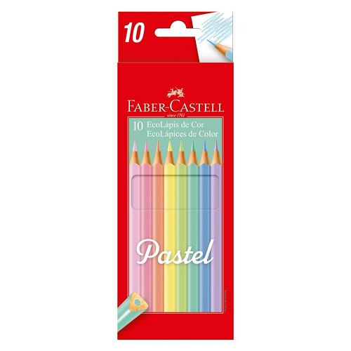 LAPICES FABER CASTELL 120510P COLORES PASTEL 10UN