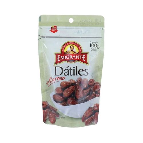DATILES EMIGRANTE SIN CAROZO DOY PACK 70Gr