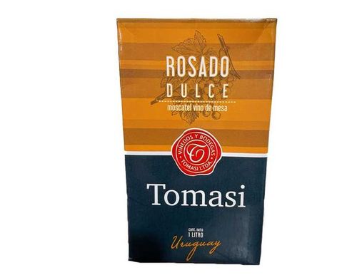 Vino Tomasi Moscatel Rosado Dulce Tetra 1Lt