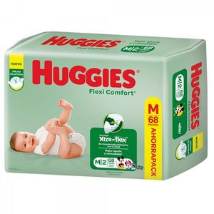 Pañal Huggies Flex Conf M 68Un Ahorro