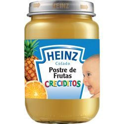 Alimento De Bebe Heinz Creciditos Postre De Fruta 170Gr
