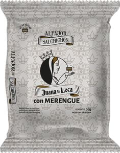 Alfajor Juana La Loca Srl Salchichón Chocolate Con Merengue