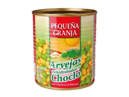 Arveja Y Choclo Pequeña Granja 200Gr