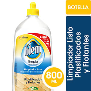 Limpiador Blem Plastificados Botella 800Ml