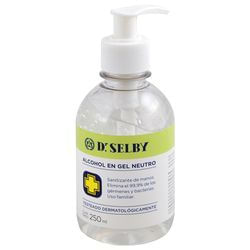 Alcohol Dr Selby En Gel Neutro 250Ml Con Valvula