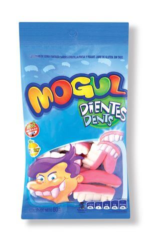 Gomas Mogul Dientes 80Gr