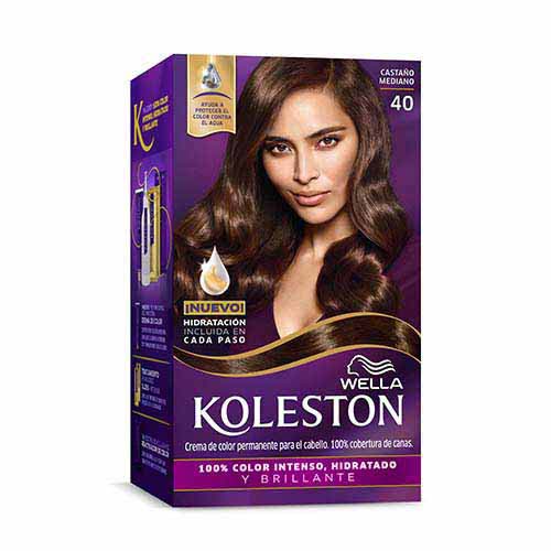Coloracion Koleston Minikit Tono 40,Castaño Medio