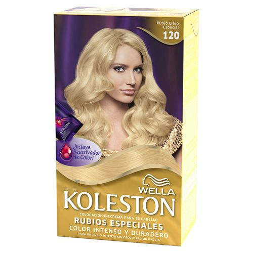Coloracion Koleston Kit 120 Rubio Claro