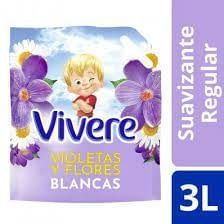 Suavizante Vivere Viloeta Y Flores Blancas 3L Doypack