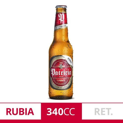 Cerveza Patricia Sin Gluten Mini Retornable 340Cc