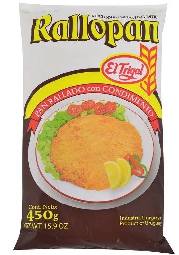 Pan Rallado El Trigal Saborizado 450Gr