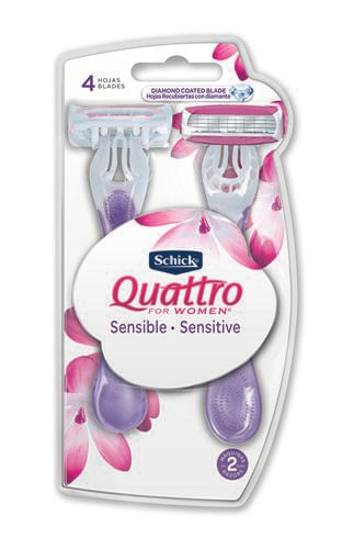 Afeitadora Quattro Women 1Un Display
