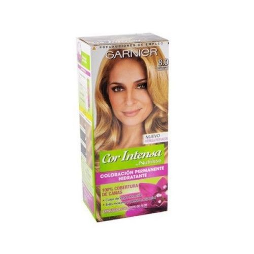 Coloracion Garnier Nutrisse 8 Rubio Claro