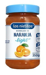 Mermelada Los Nietitos Light Naranja 350Gr Sin Conservantes