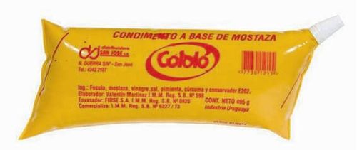 Mostaza Cololo Con Pico 500Gr