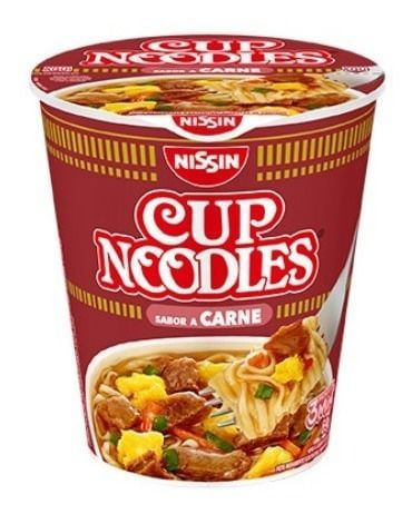 Pasta Nissin Instantanea Cup Noodles Carne 69Gr