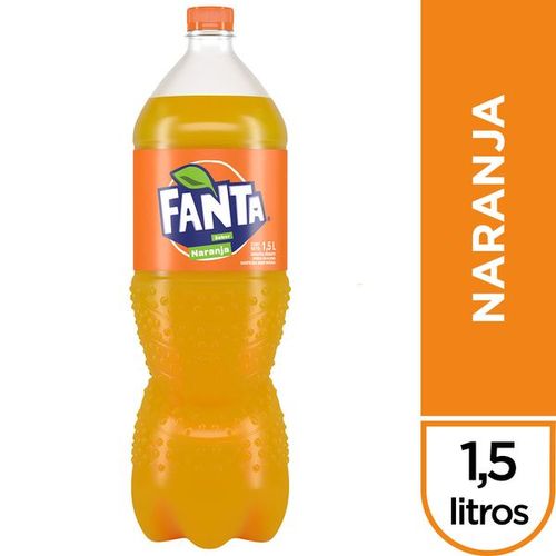 Refresco Fanta Naranja Descartable 1.5Lt