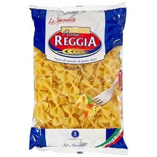 Fideos Reggia Semola Moñas 500Gr