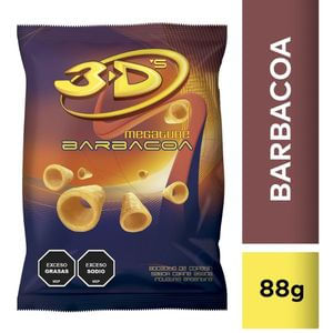 Conitos 3D'S Barbacoa 88Gr