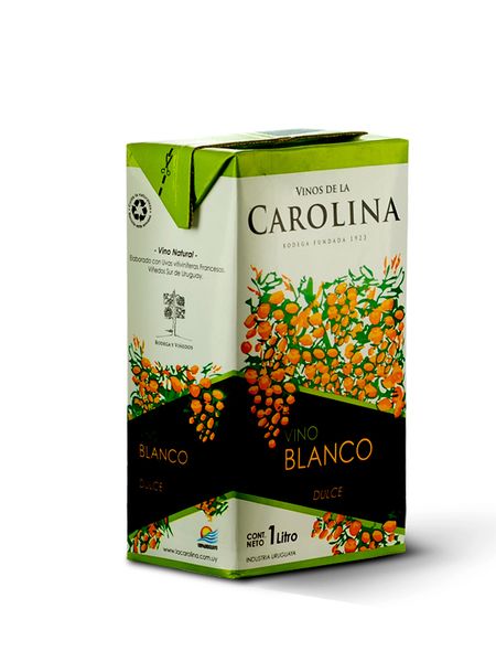Vino De La Carolina Blanco Dulce 1 L