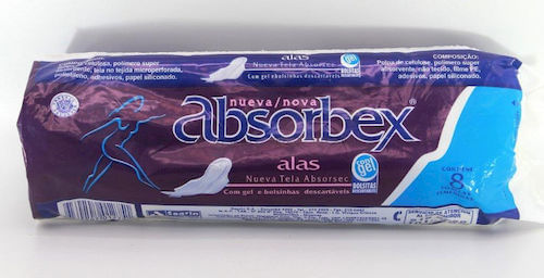Toalla Femenina Absorbex C/Gel Alas 8Un