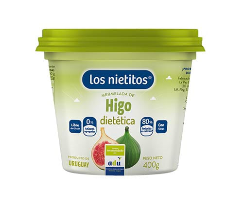 Mermelada Los Nietitos 0% Higo 400Gr