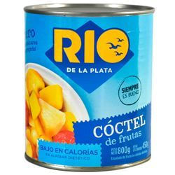 Cocktail De Frutas Rio De La Plata Bajas Calorias 800Gr