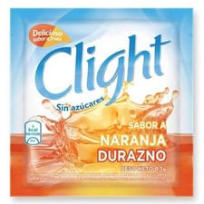 Jugo Clight En Polvo Naranja-Durazno 20Gr Vit C+D