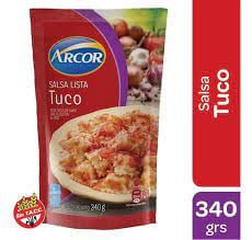 Salsa De Tomate Arcor Tuco Doypack 340Gr