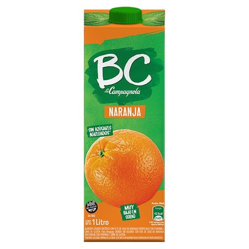 Jugo Bc Naranja 1Lt