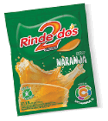 Jugo Rinde 2 En Polvo Naranja .