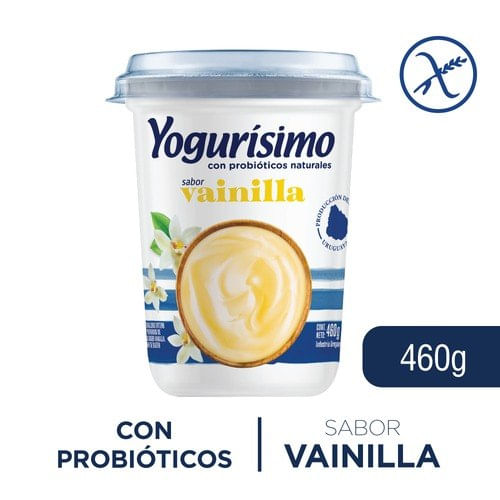Yogur Yogurisimo Natural Vainilla 460 g