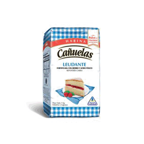 Harina Cañuelas Con Polvo Hornear 1Kg