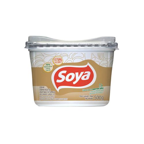 Margarina Soya Vegetal Con Sal 500Gr