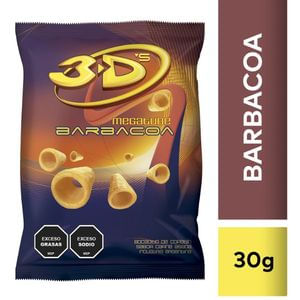 Conitos 3D'S Barbacoa 30Gr