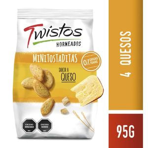 Tostadas Twistos 4Quesos 95Gr