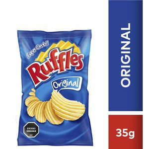 Papas Fritas Ruffles 35Gr