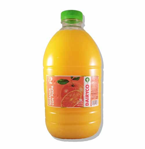 Jugo Dairyco Con Pulpa Naranja 3Lt