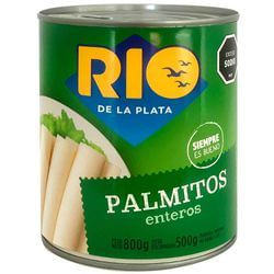 Palmito Rio De La Plata Entero 800Gr